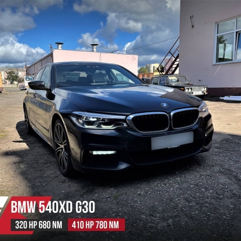 Чип тюнинг BMW G30 540d 320hp